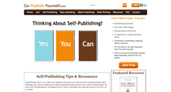 Desktop Screenshot of go-publish-yourself.com